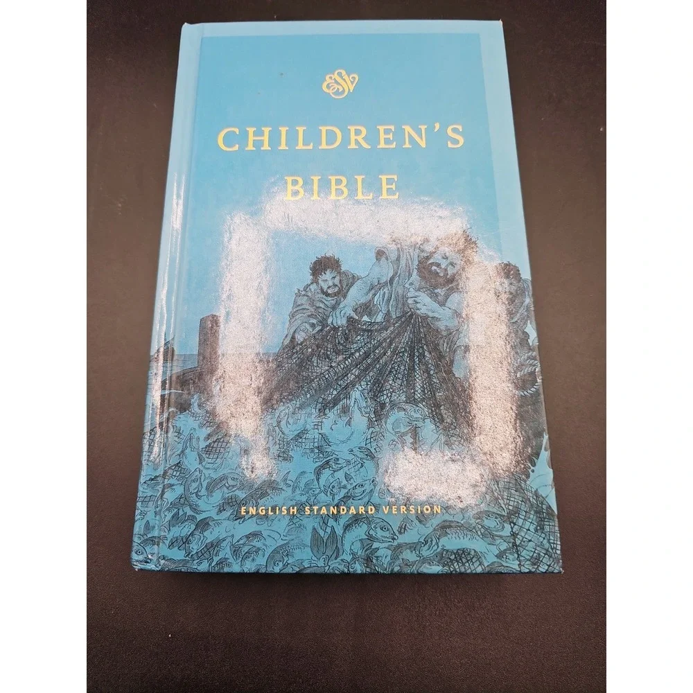 ESV Children's Bible Hardcover, Blue Hardcover Esv Esv Bibles